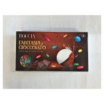 Lenti di cioccolato fondente colorate. KG 1