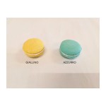 Macarons in resina glitterato con magnete D.cm.4
