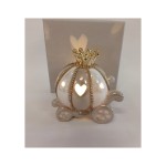 Carrozza ceramica con luce LED con scatola. CM 10