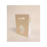 Shopper cartoncino con decoro comunione. CM 10x5 H 14.5