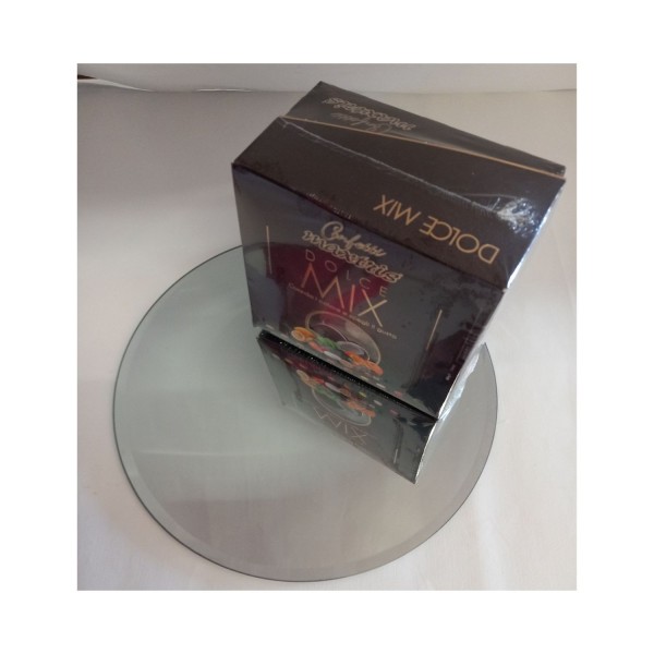 Base specchio rotonda da allestimento Diam. 40