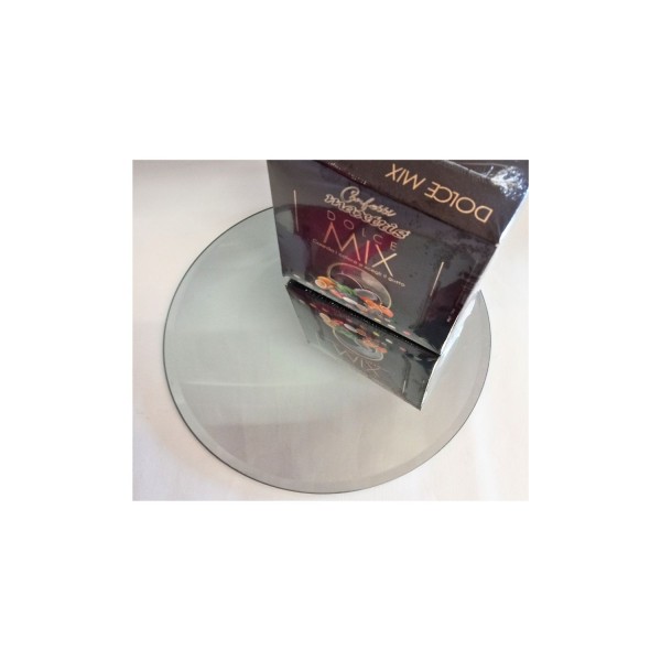 Base specchio rotonda da allestimento Diam. 25