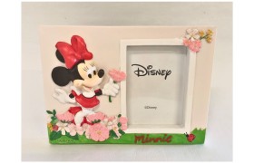 Portafoto in resina Minnie CM 15x11 - Misura int CM 7x9