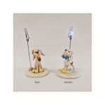 Cagnolino resina con pinza H12 CM
