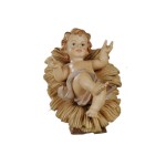 Bambinello resina con culla (staccati)  CM 26